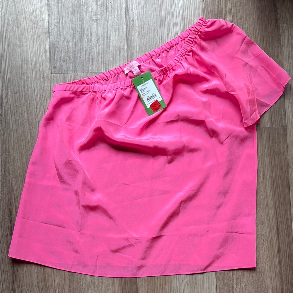 Lilly Pulitzer Bright Pink Fifer Top